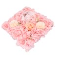 thumbnail image 1 of Artificial Flower Wall Panel Silk Rose Peony Hydrangea for DIY Wedding Backdrop, Photography Props Decor, 1 of 7