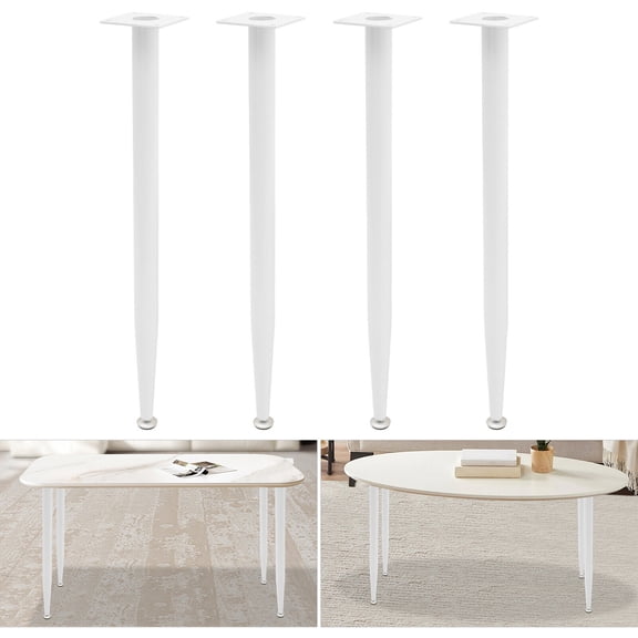 4PCS Table Legs Heavy Duty Furniture Legs Chair Feet with Mounting Screws