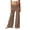 Khaki-a, variant on XINXIAOO Kids Fold Over Pants Girls Y2K Navy Low Rise Bell Bottoms Yoga Pants Wide Leg Pants Size 5-6 Years Girls Pants