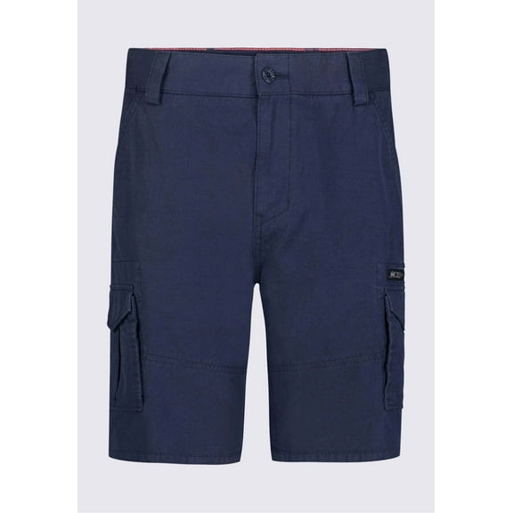 Buffalo David Bitton Cargo Shorts Men's 32W Navy Hiero Relaxed Fit 11.5"