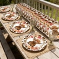 thumbnail image 4 of Kumdkd 10 Pack Cow Paper Plates Disposable 7", Vintage Floral Dinner Plates for Birthday Party, Farmhouse Theme Celebration Supplies, Farm Animal Party Decor, 4 of 6