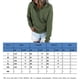 thumbnail image 2 of Sudadera Sudadera básica para mujer, ajuste holgado, algodón, estilo informal, manga larga, ropa de calle, traje Ygjytge Verde S para Mujer, 2 of 7