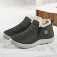 thumbnail image 3 of Bottes pour Hommes Neige Randonnée Bottes pour Hommes Bottes d'Hiver pour Hommes Extérieur Chaussure Homme Chaussures Imperméables Homme Plateforme Chaussures de Travail Chaussures BNRed_10 41, 3 of 6