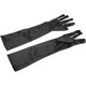 thumbnail image 2 of Guantes largos de noche para mujer y niña, guantes de satén con codo para mujer, guantes de vestir finos para novia, guantes de vestir para banquete de graduación y boda, guantes de ópera, 2 of 4