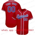 thumbnail image 1 of New Style Custom Baseball Jersey Team Training Uniform Printing Add Own Name Number Softball Sports White Green Men Ladies/Kids, 1 of 7