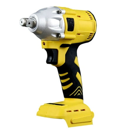 

Brushless Electric Impact Wrench 1/2inch Cordless Wrench for 18V Battery( Metal)