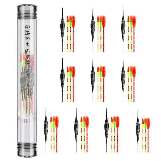 Light Stick Float Fish Bite Recordatorio 10 Piezas Color Y Llamativo