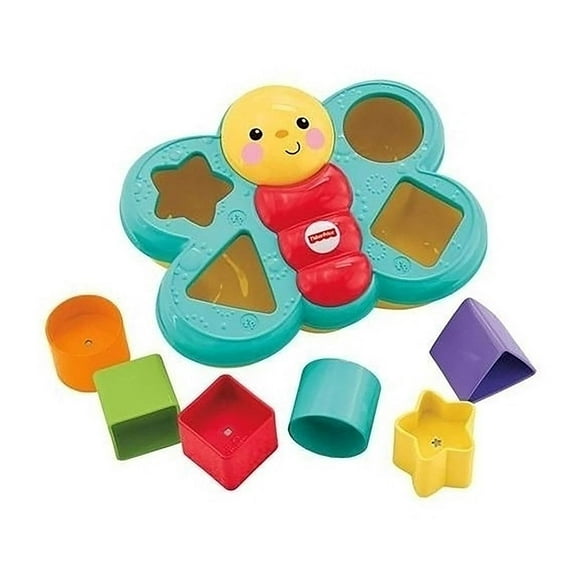 Juguete para Bebé Fisher Price MATTEL Mariposa Bloques Divertidos