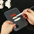 thumbnail image 3 of Unique Bargains 1 Set Acrylic Cosmetic Makeup Palette foundations Blending Tool Cosmetic Makeup Palette for Mixing, 3 of 6