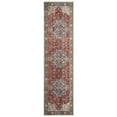 thumbnail image 3 of SAFAVIEH Vintage Persian Rosamund Floral Bordered Polyester Area Rug, Red/Blue, 3' x 5', 3 of 8