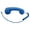 Blue, variant on Dujiujun Mobile Phone Receiver Retro 3.5MM Phone Handset with Adjustable Volume And Microphone Mobile Accessory