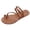 Summer Sandals # Brown, variant on Flat Sandals for Women Braided Strappy Sandals with Toe Loop Summer Shoes Boho Gladiator Sandal Casual Walking Open Toe Beach Footwear