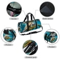 thumbnail image 2 of Turtle Gym Bag, Luggage Bag, Carry on Bag: Versatile Travel Tote, Size 17.7 Inches, with Interior Zipper Pocket & Large Capacity., 2 of 6