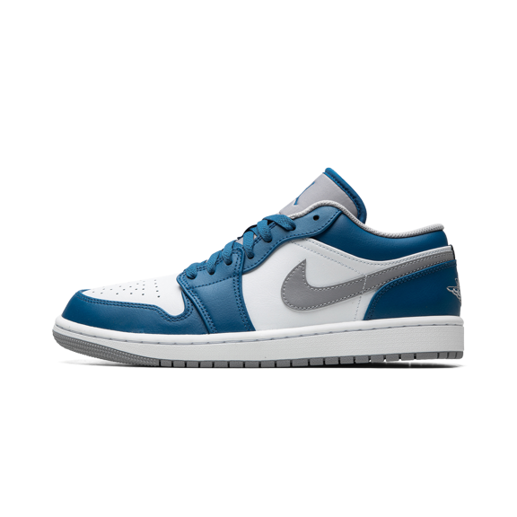 Jordan MENS Air Jordan 1 Low "True Blue" 553558 412 from Stadium Goods