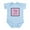 Sky Blue, variant on CafePress - I Love Mema Infant Bodysuit - Baby Light Bodysuit, Size Newborn - 24 Months