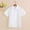 White, variant on Little Girls' Button Down Shirts Boys Formal Shirt White Shirt Girls Dress Shirt School Uniforms for Boys 8-9 Years