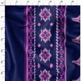 thumbnail image 6 of Soimoi Blue Fabric - By the Yard - 56 Inch Wide - Floral & Leaves Panel Material - Nature's Tapestry with Florals and Leaves in a Decorative Panel Printed Fabric, 6 of 6