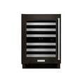 thumbnail image 4 of KitchenAid KUWL304EBS - Wine cooler - niche - width: 24 in - depth: 24 in - height: 34.4 in - black stainless, 4 of 7
