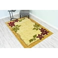 thumbnail image 3 of Glamour 3D Design 207 Beige RugFloral VERY !, 3 of 6