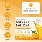 Rawleigh BCP-Max Bioactive Collagen Peptide Sachets for Skin & Joint Care, 30 Count