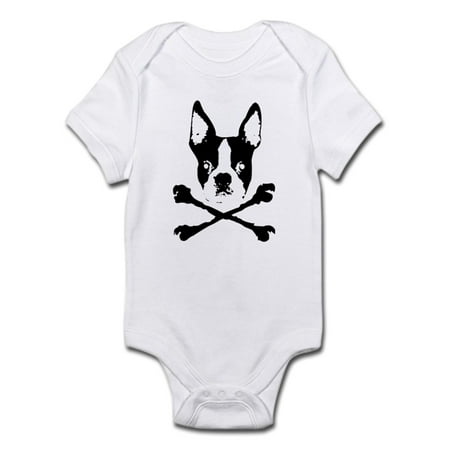 

CafePress - Boston Terrier Crossbones Infant Bodysuit - Baby Light Bodysuit
