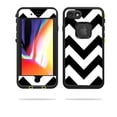 thumbnail image 1 of MightySkins LIFIP8-black chevron Skin for Lifeproof Fre for iPhone SE 2020 7 & 8 - Black Chevron, 1 of 4