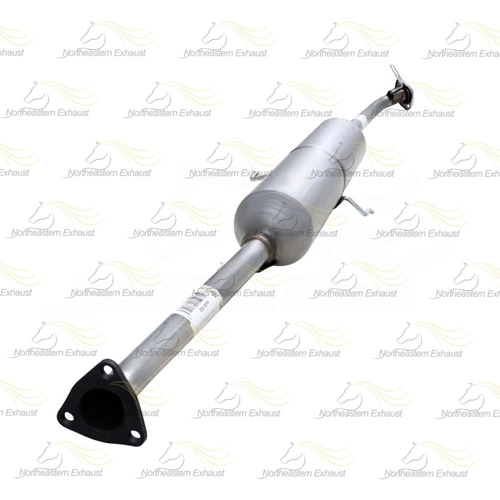 Northeastern Exhaust Resonator Pipe & Muffler Fits 2002-2004 Honda CR-V 2.4L - Direct Fit | Stainless Steel System Kit