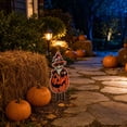 thumbnail image 5 of FEOLGEHLY Halloween Decorations Outdoor Saving, Halloween Decorative Garden Stakes, Halloween Stakes For Outside, Metal Yard Stake, Halloween Backyard Porch Walkway Decor Clearance (I), 5 of 7