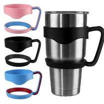 SEWCHICS Bottle Handle Black Anti Slip Polypropylene Cup Holder Grip Suitable for Ozark Glacier and Standard Tumblers