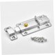 thumbnail image 5 of BESTYASH Pestillo De Puerta Compacto De Inoxidable Con Resorte Automática Color Plata, 5 of 8