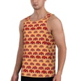 thumbnail image 2 of Haiem Red Cars Men Workout Tank Top Gym Bodybuilding Sleeveless Muscle T Shirts Athletic Tank Breathable Workout Shirt-4X-Large, 2 of 8