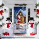 thumbnail image 5 of Funda Navideña para Puerta con Diseño de Papá Noel | Tela de Poliéster de 89 X 183 Cm | Fácil Instalación | Multicolor | 1 Unidad, 5 of 6