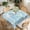 A-blue Coral, variant on Square Tablecloth Washable Table Cover 54"x54" and 60"x60", Waterproof Square Table Cloth for Indoor and Outdoor