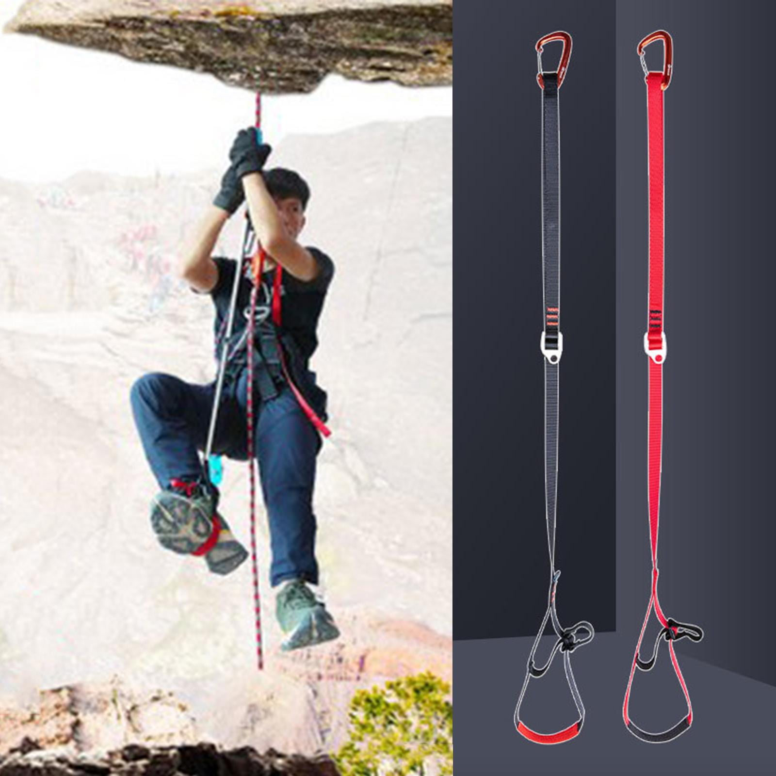 Axioma 15KN Climbing Foot Ascender Rock Climbing Tree Arborist 80-130cm Foot Riser Loop