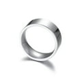 thumbnail image 5 of Stainless Steel Ring Women Silver Gold Black Band Ring Couple Rings Promise Ring, 5 of 9