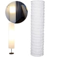 thumbnail image 2 of Paper Floor Lamp Shade, Foldable And Minimalist Rice Paper Lamps Classic Modern Paper Floor Light Bulb Cage Guard For Living Room Bedroom Décor, 2 of 5