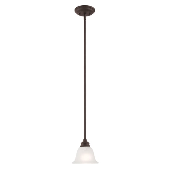Livex Lighting Essex Mini Pendant in Bronze