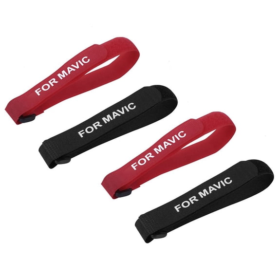 New Anti-Shake For DJI Mini 3pro/Mini 2/air2S/Mavic 2/Mavic 3 Portable Bundle Paddle Paddle Fixing Tie Propeller Stabilizer UAV Paddle Fixing Cover BLACK RED 2