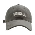 thumbnail image 3 of Gorra de béisbol con lijado profundo para hombre, gorro de béisbol con cara bordada de otoño e invierno, pequeño y ancho, sombrero de lengua de pato a la moda para hombre, 3 of 3
