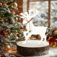 thumbnail image 6 of Luoshdecor Christmas Tabletop Decorations,Wooden Reindeer Figurines Indoor Holiday Decor Christmas Gift, 6 of 6