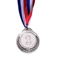 thumbnail image 5 of 3pcs Award Medal Gold Silver Bronze Prizes Competitions Prizes Medal Winner Reward with Ribbon School Supplies, 5 of 9