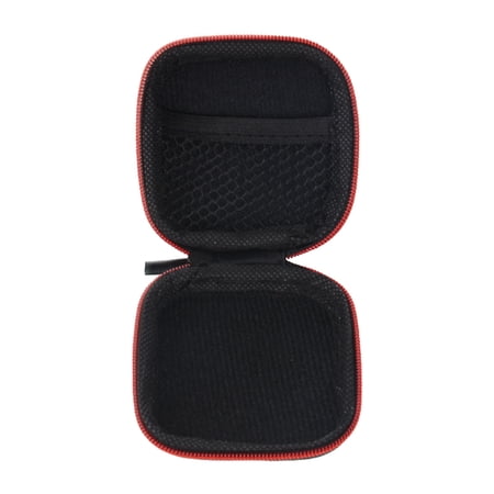 UNTERING Carbon Fibers Waterproof Storage Bag for Headphone Cables Charging Cords and Data Lines with Shockproof Protections
