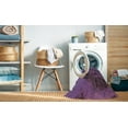 thumbnail image 2 of Ahgly Company Machine Washable Indoor Rectangle Abstract Rich Lilac Purple Area Rugs, 2' x 3', 2 of 7