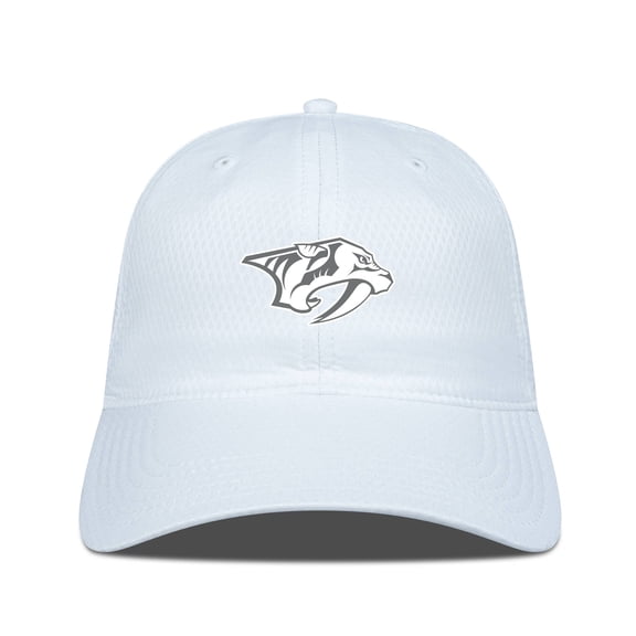 Men's Levelwear White Nashville Predators Matrix Slate & Snow Unstructured Adjustable Hat
