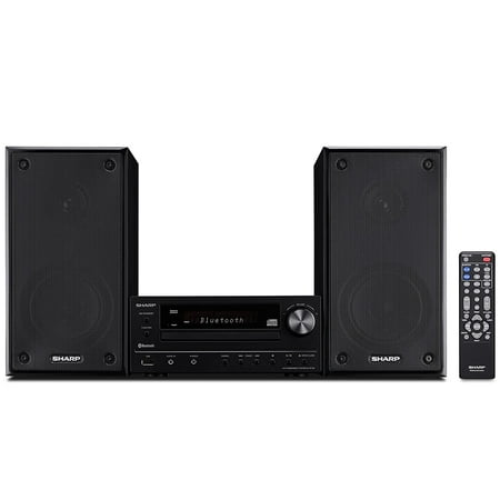 Sharp Bluetooth Hi-Fi Home Audio Stereo Sound Micro System Cd (Best Micro Audio System)