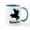 White/Blue Inside, variant on CafePress - Flying Pig Mug - 11 oz Ceramic Mug - Novelty Coffee Tea Cup