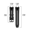 thumbnail image 3 of Qisuw Silicone Wristband Straps Replacement Watchband Bracelet for T Re* 2 for Smart Watch Adjustable Band Straps, 3 of 21