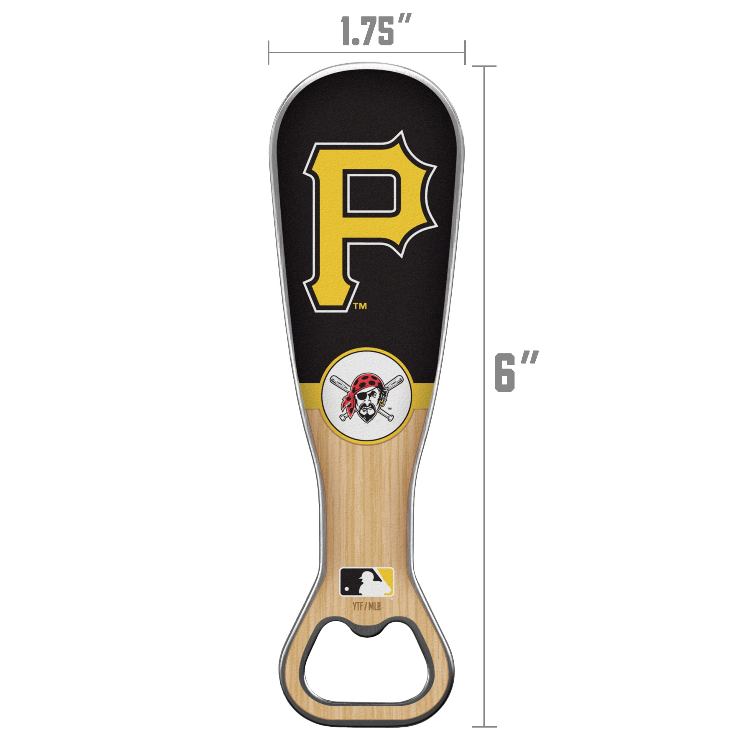 YouTheFan MLB Pittsburgh Pirates Season Opener Bottle Opener