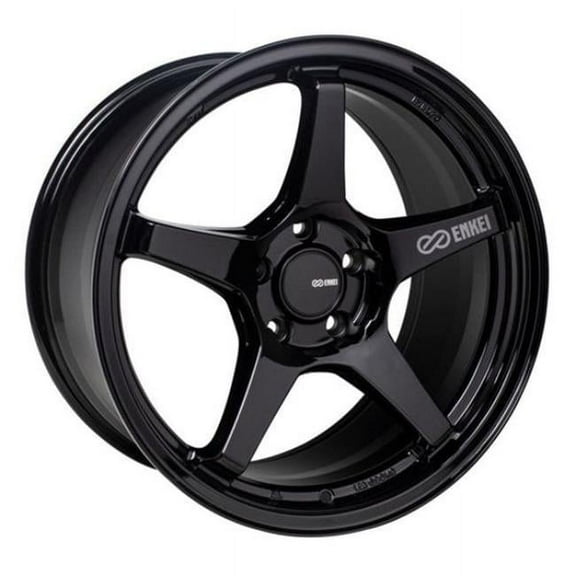 Enkei 18 x 8 in. TS-5 5 x 114.3 mm 40 mm Offset 72.6 mm Bore Wheel, Gloss Black