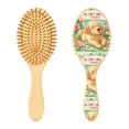 thumbnail image 2 of YAZAOO Soft Hair Brush Hair Comb Detangler The Aroma Of Success Smoothing Hair Care Beauty Gift, 2 of 7